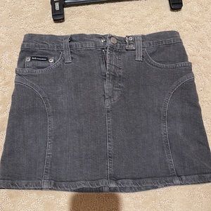 Dolce & Gabbana mini skirt. Gray